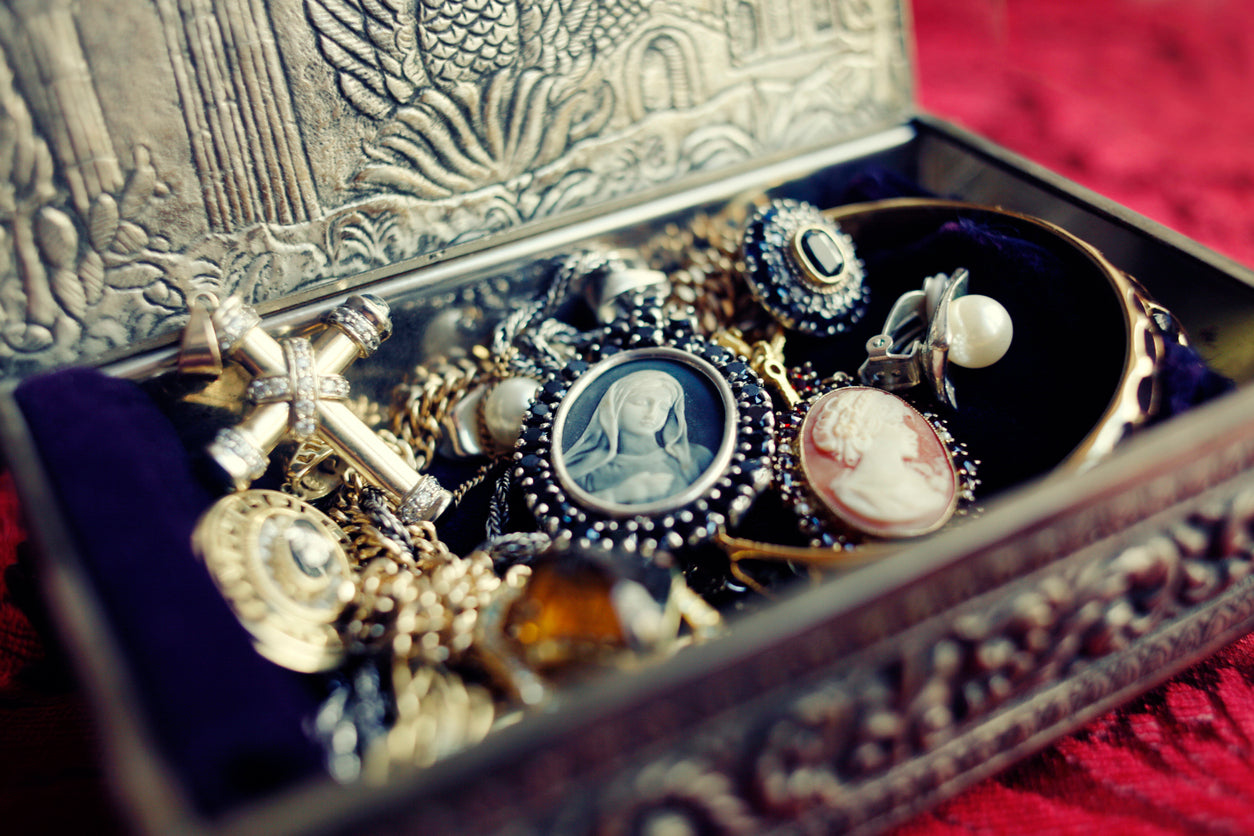 Antique Jewelry Box