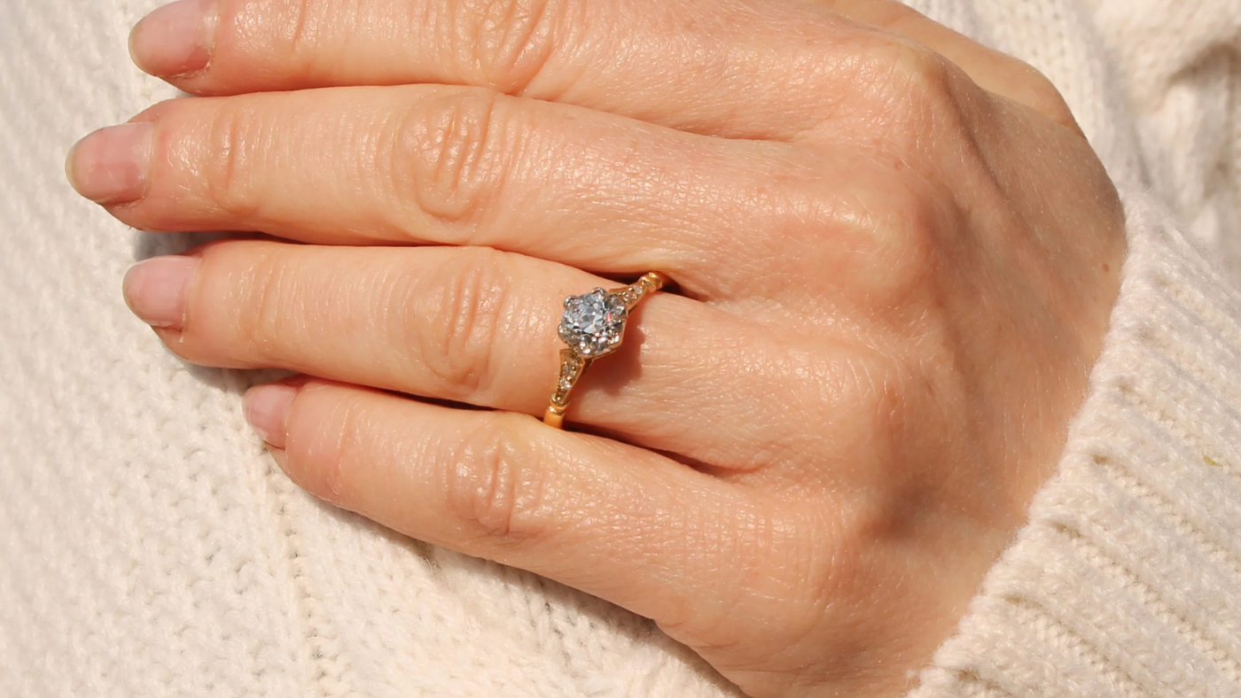 Old cut diamonds and vintage gold: why imperfection now signals taste