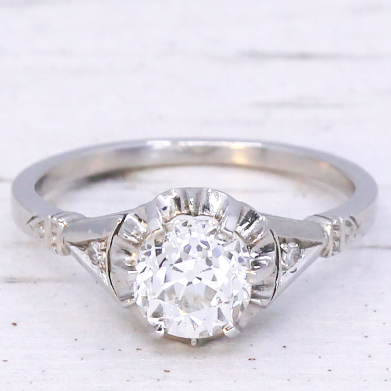 Early Art Deco Engagement Ring