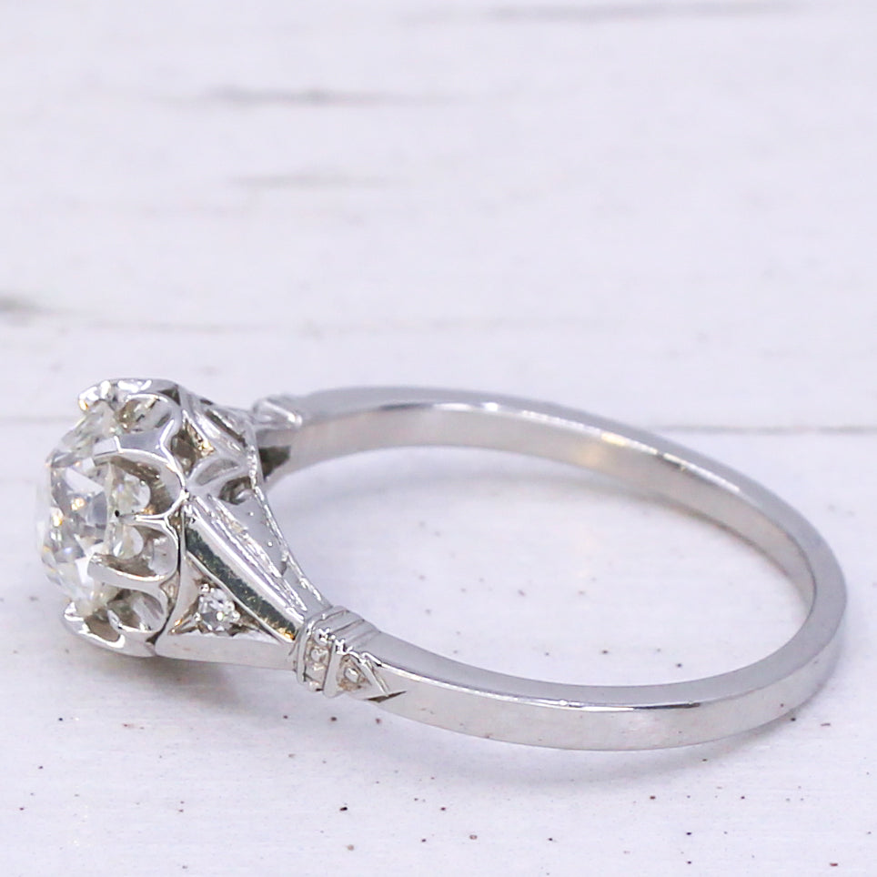 Early Art Deco Engagement Ring