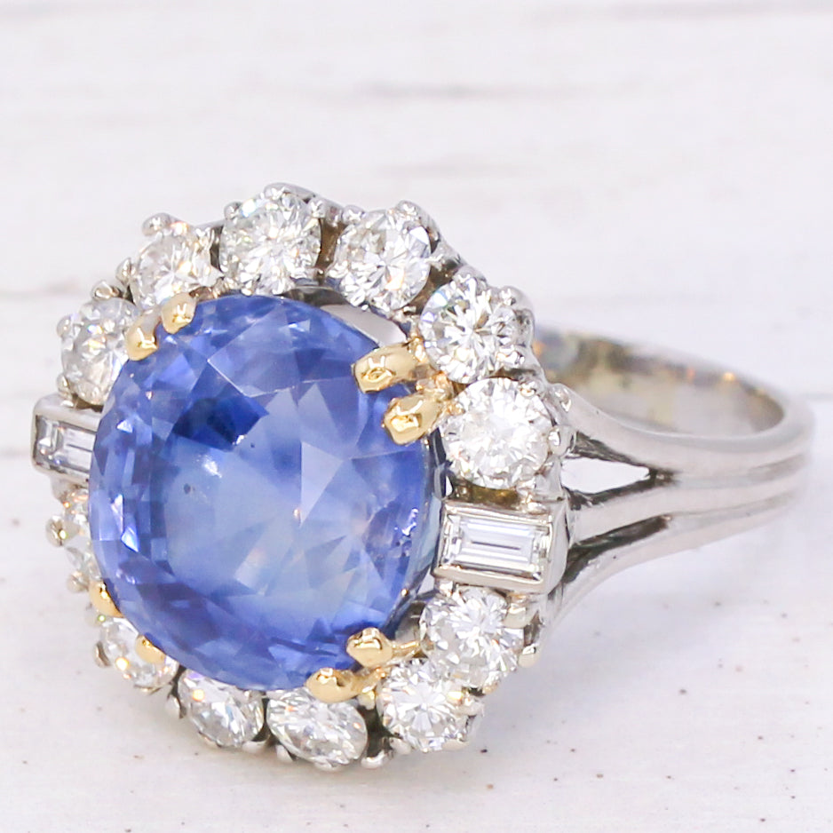 Ceylon Sapphire Cocktail Ring