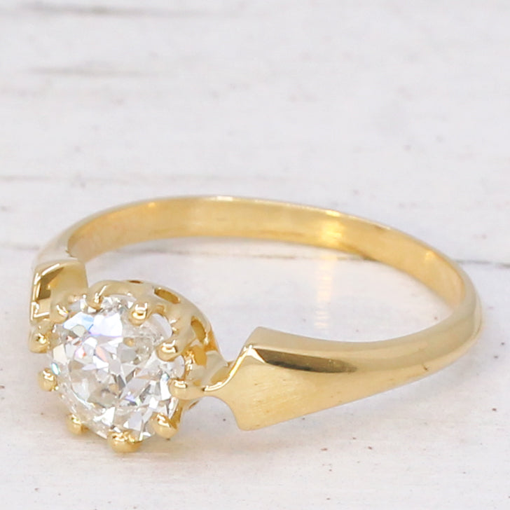 Art Deco engagement ring