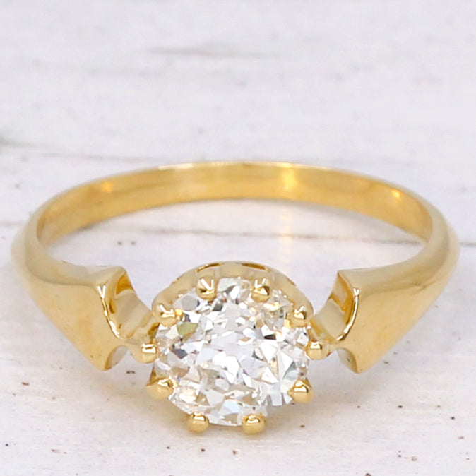 Art Deco engagement ring