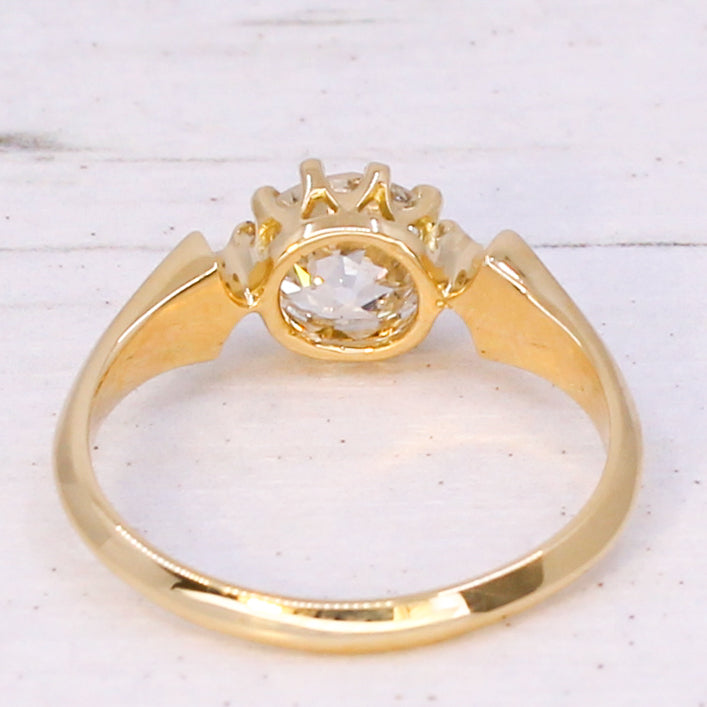 Art Deco engagement ring