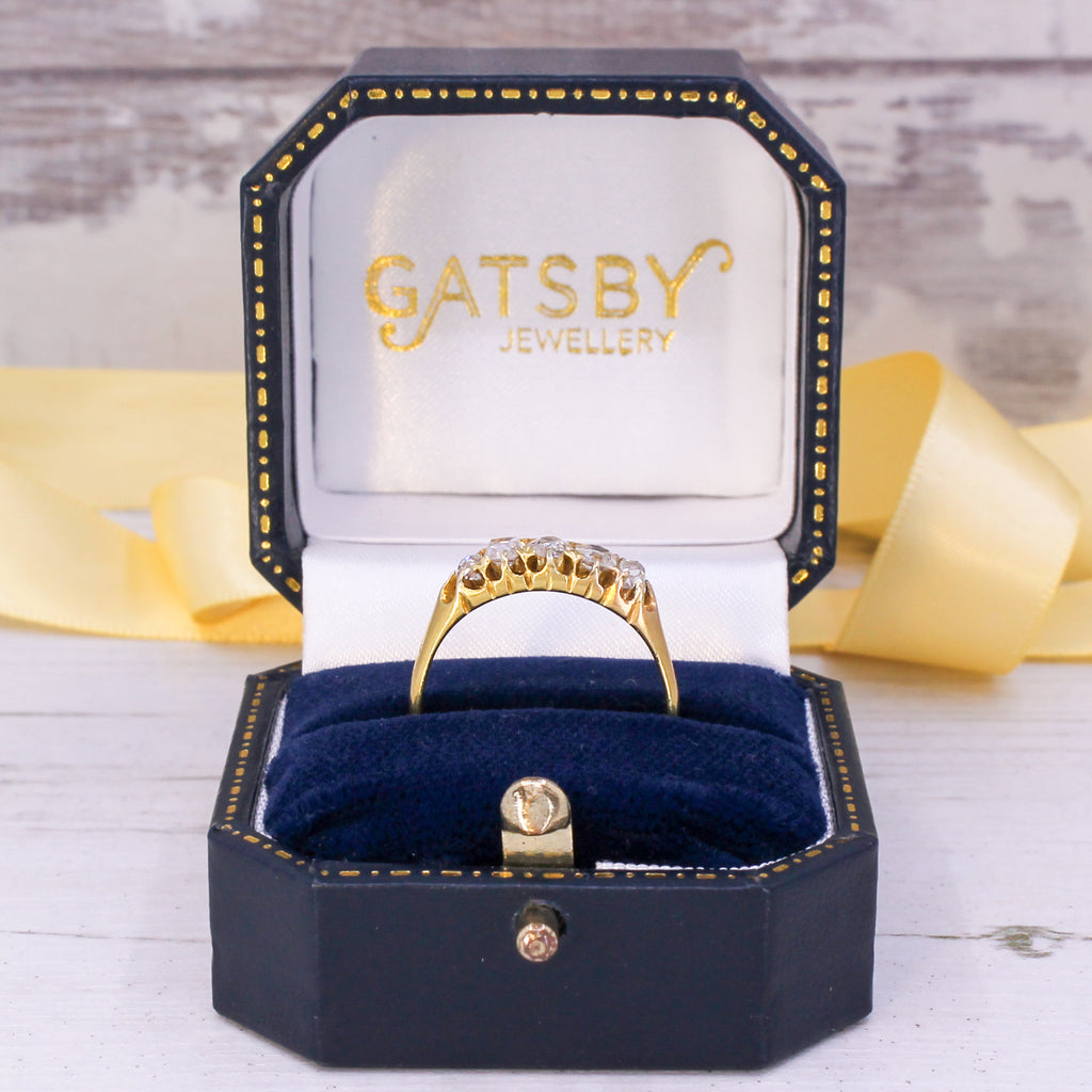 Victorian 5 Stone Diamond Ring