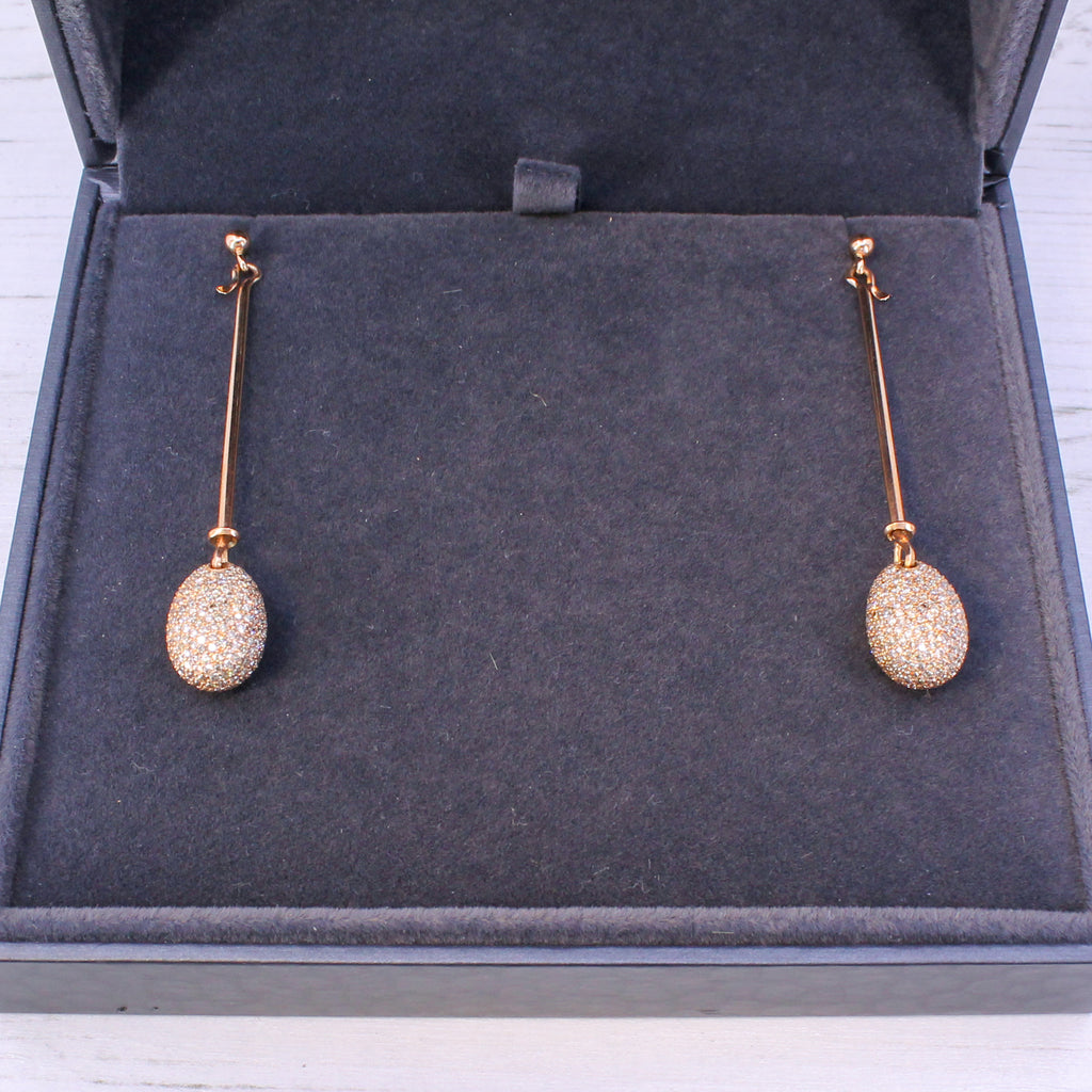 Georg Jenson dew drop earrings