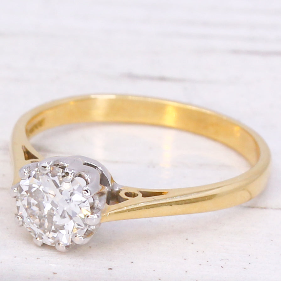 vintage diamond engagement ring