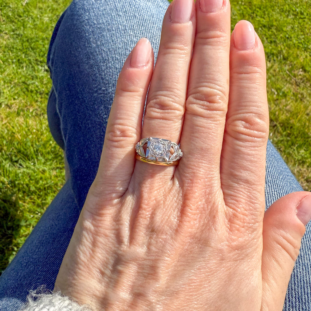 vintage engagement ring