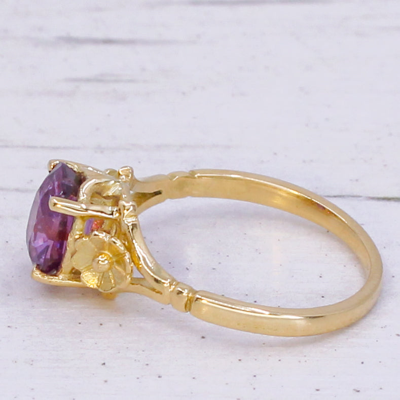 vintage ruby solitaire