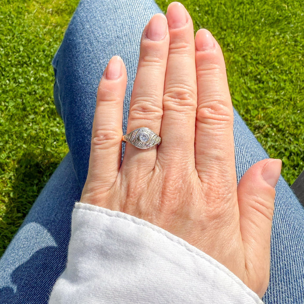 Art Deco diamond ring
