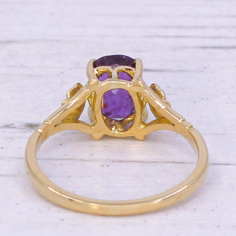 vintage ruby solitaire