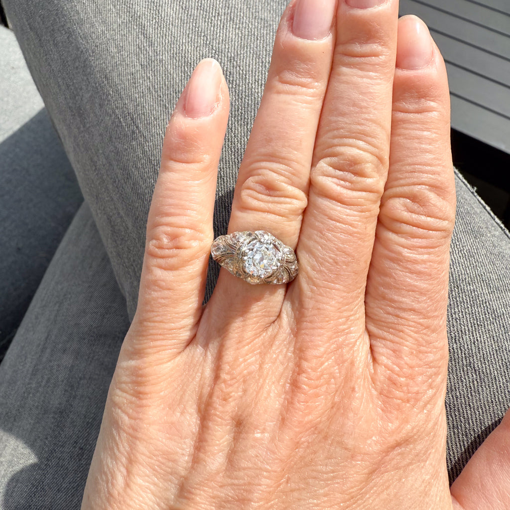Edwardian diamond ring