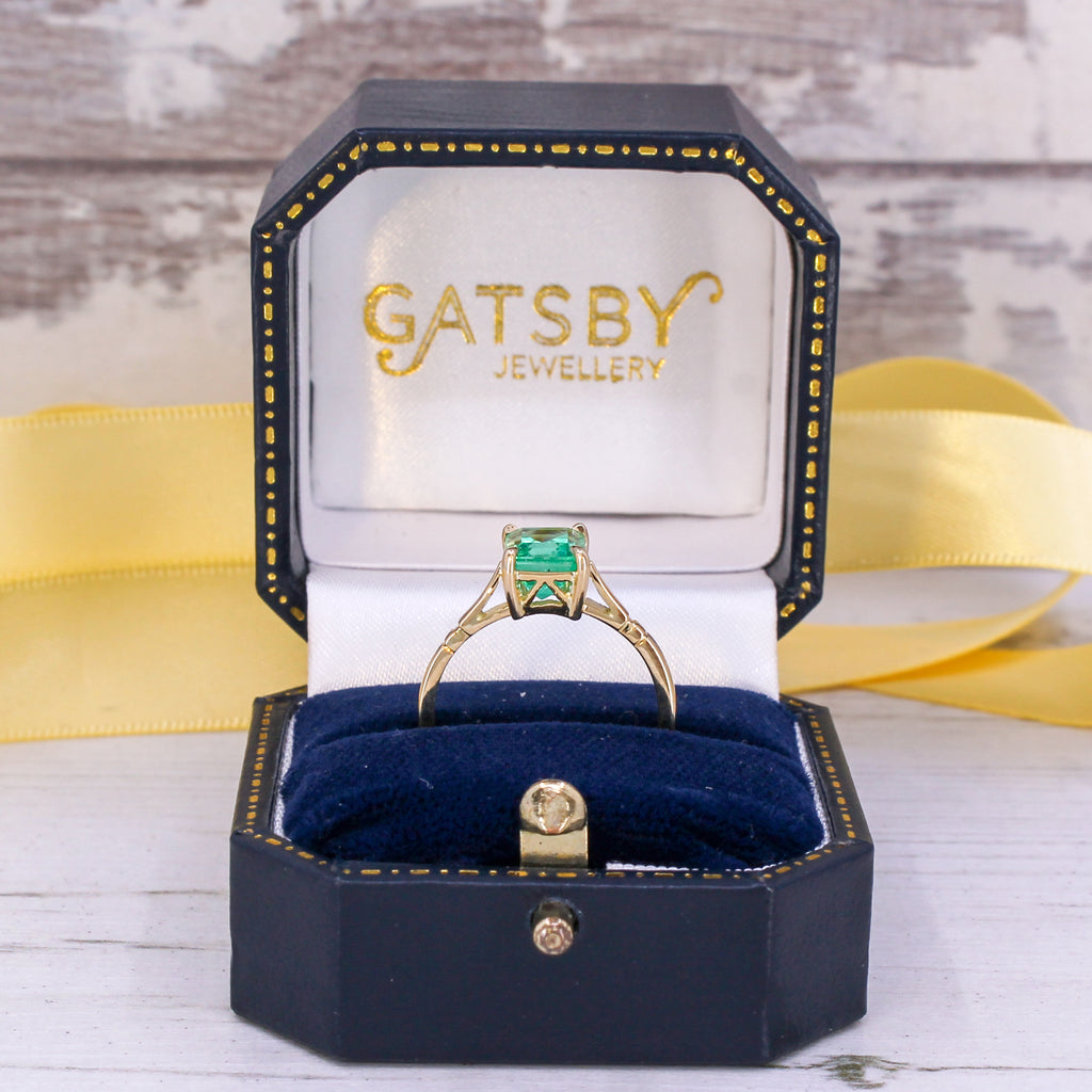 vintage Colombian emerald