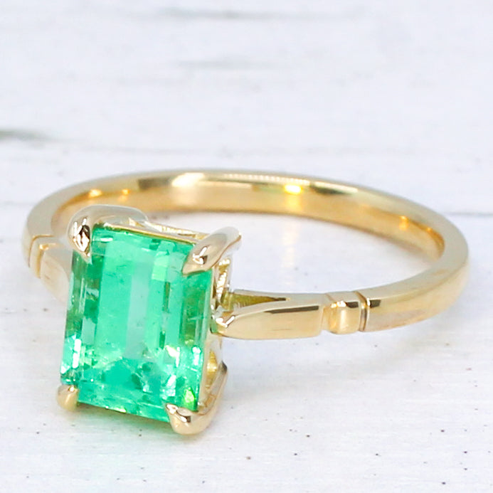 vintage Colombian emerald
