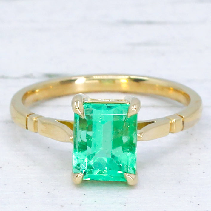 vintage Colombian emerald