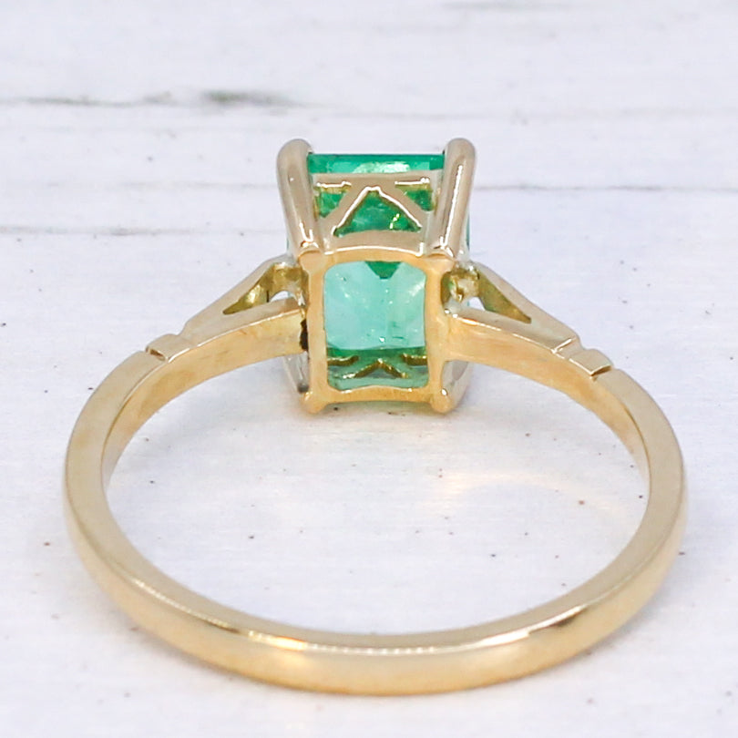 vintage Colombian emerald