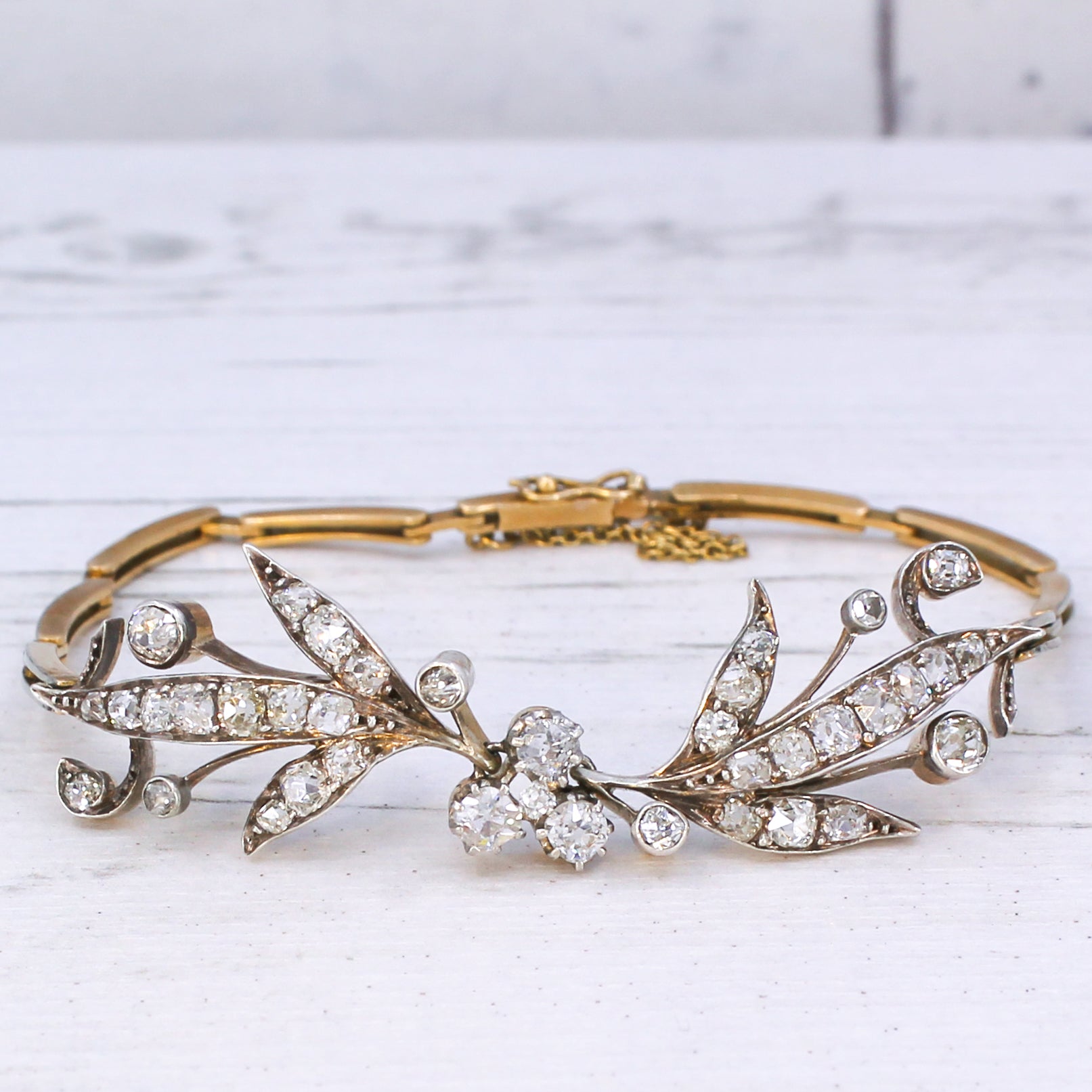 Art Nouveau diamond bracelet