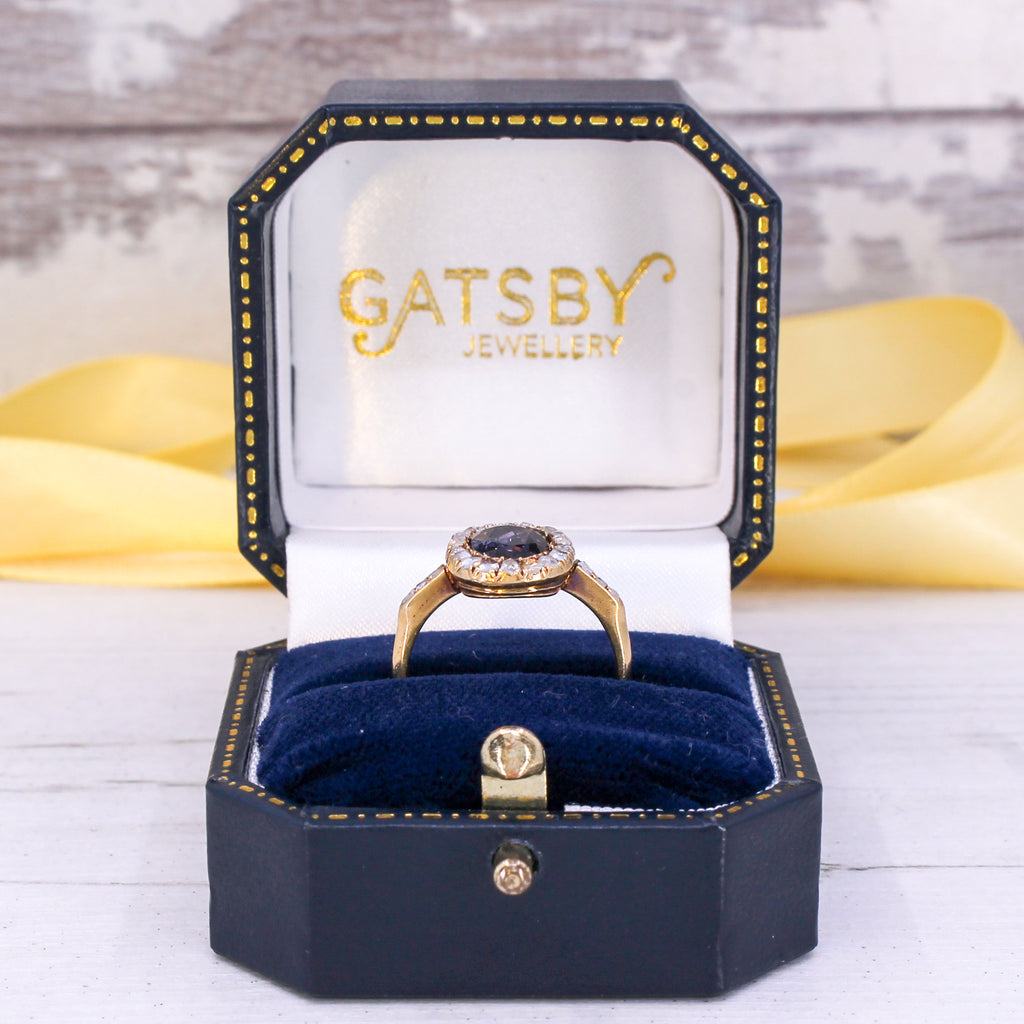 Victorian sapphire ring