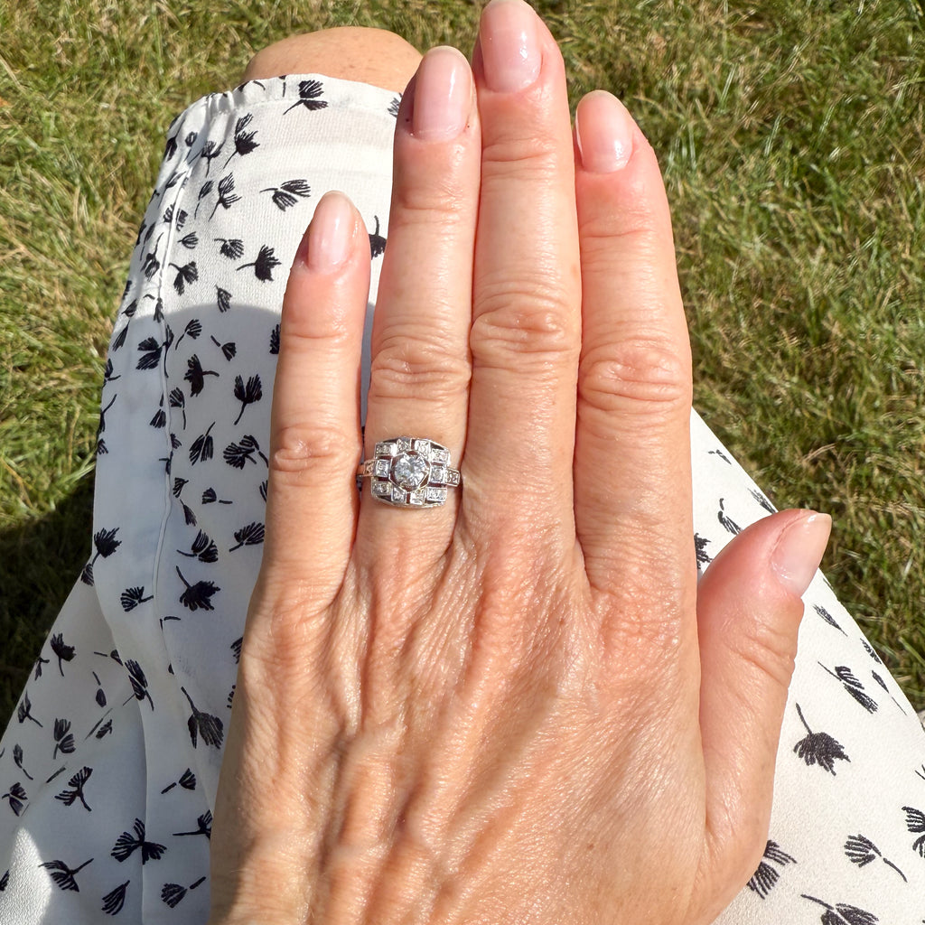 Art Deco diamond ring