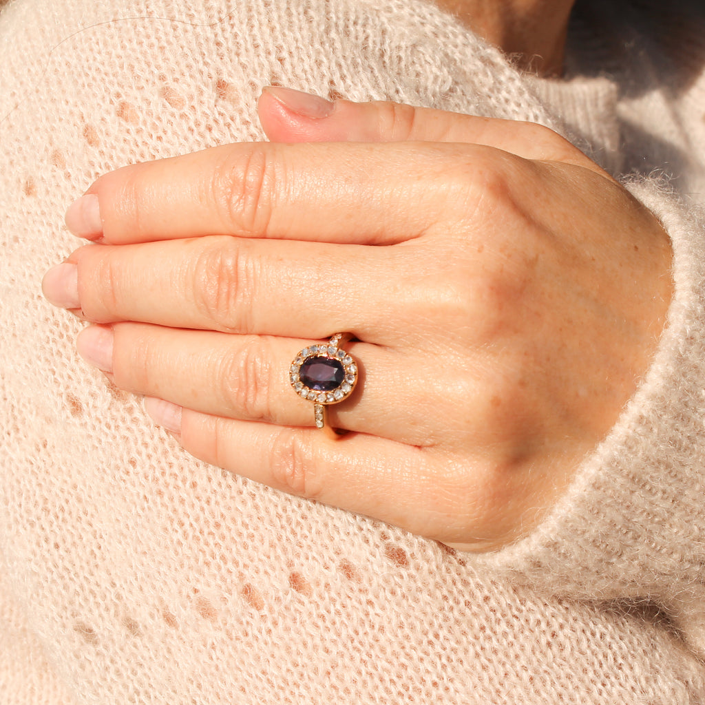 Victorian sapphire ring