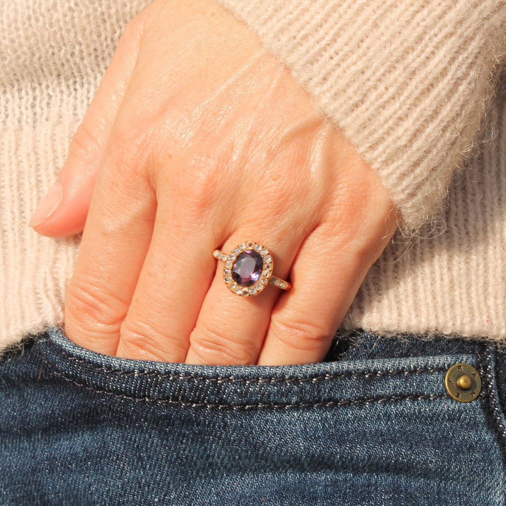 Victorian sapphire ring