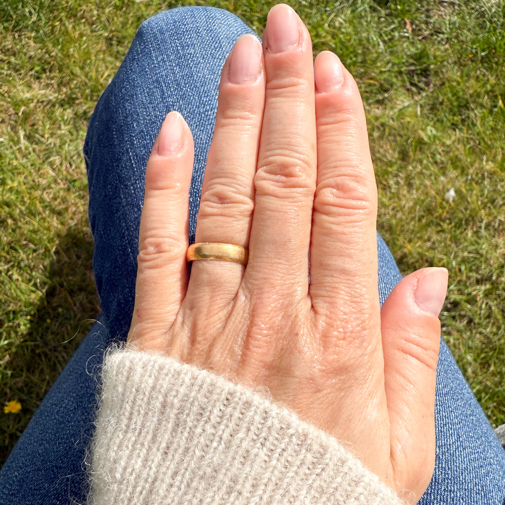 antique gold wedding ring