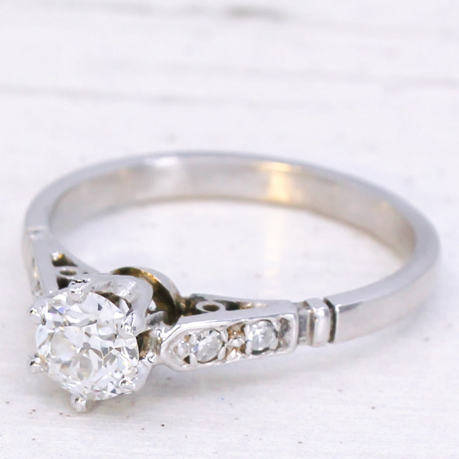 vintage diamond solitaire