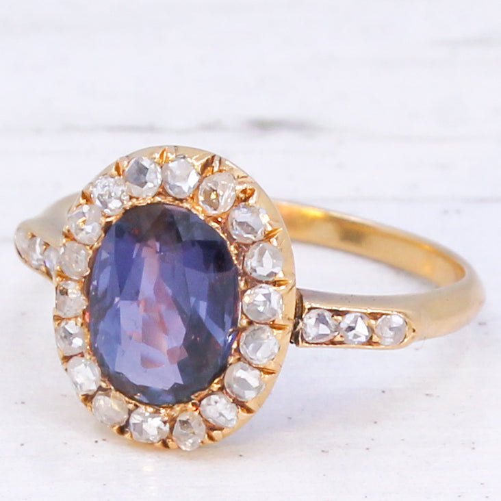 Victorian sapphire ring
