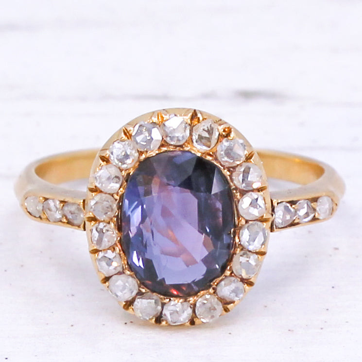 Victorian sapphire ring