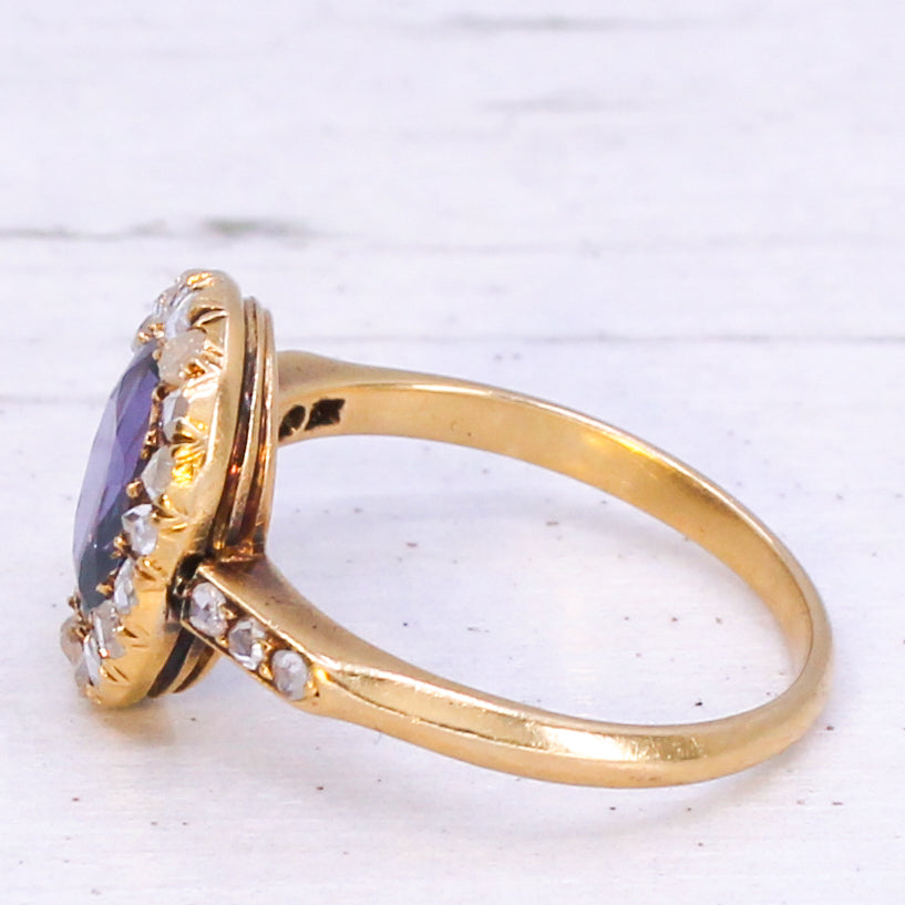 Victorian sapphire ring