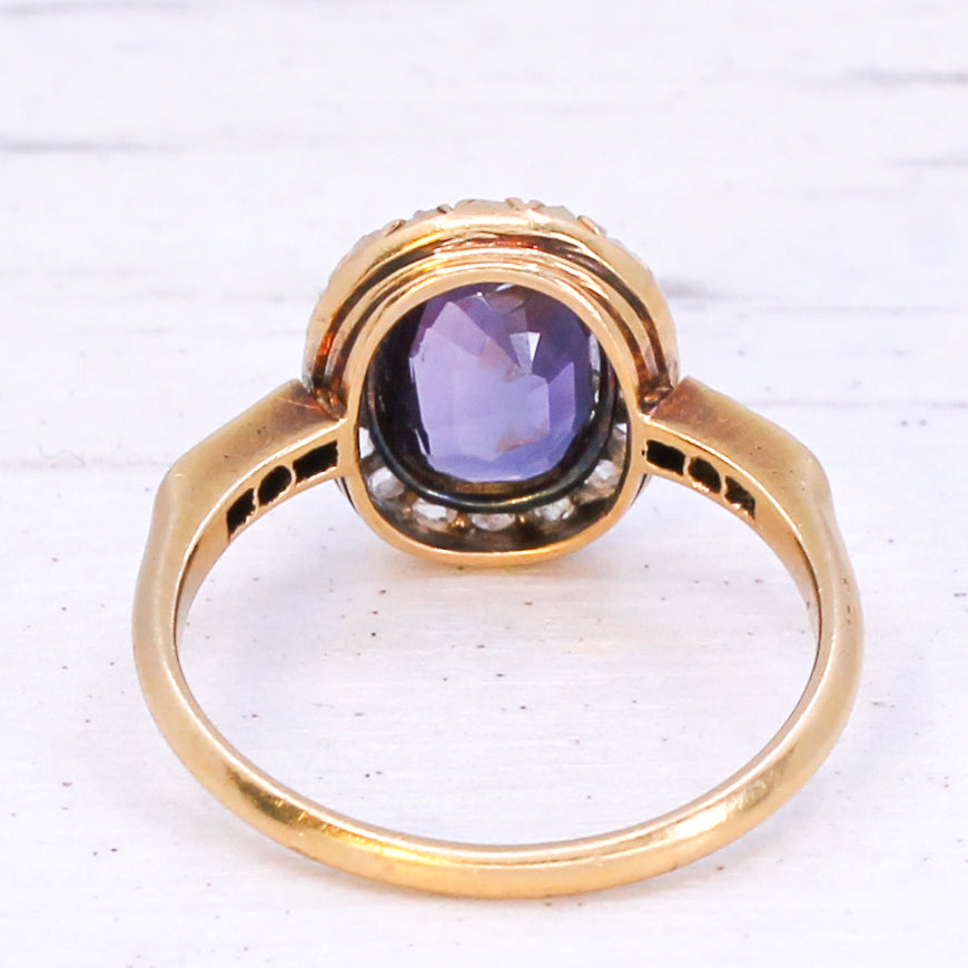 Victorian sapphire ring
