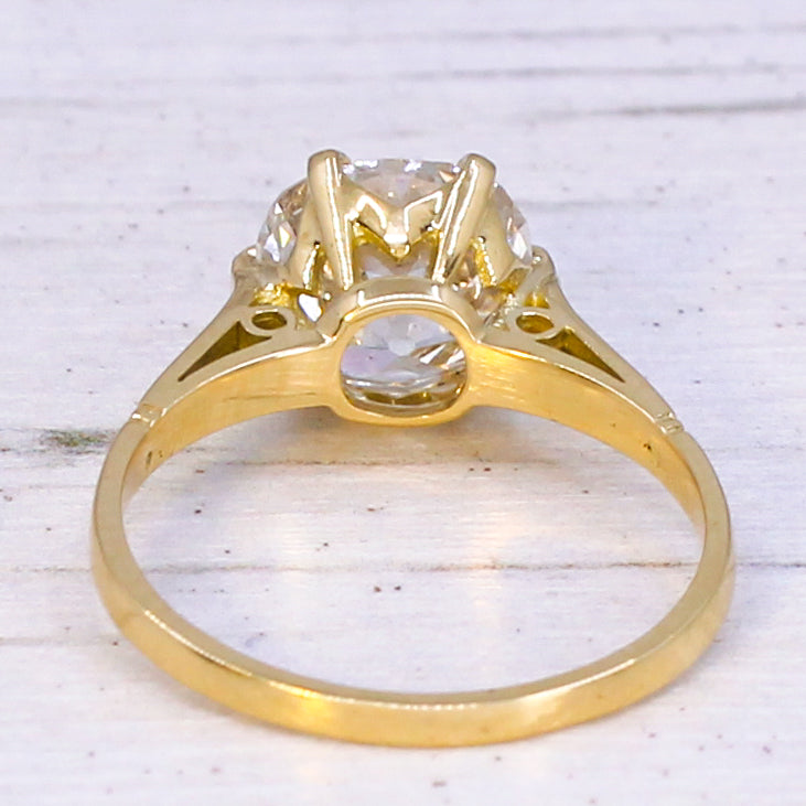 Edwardian diamond solitaire 