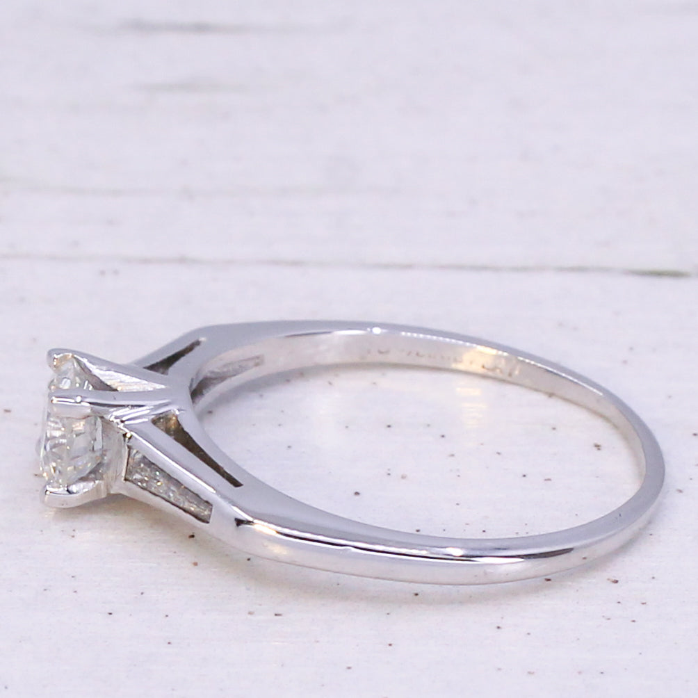 Art Deco engagement ring
