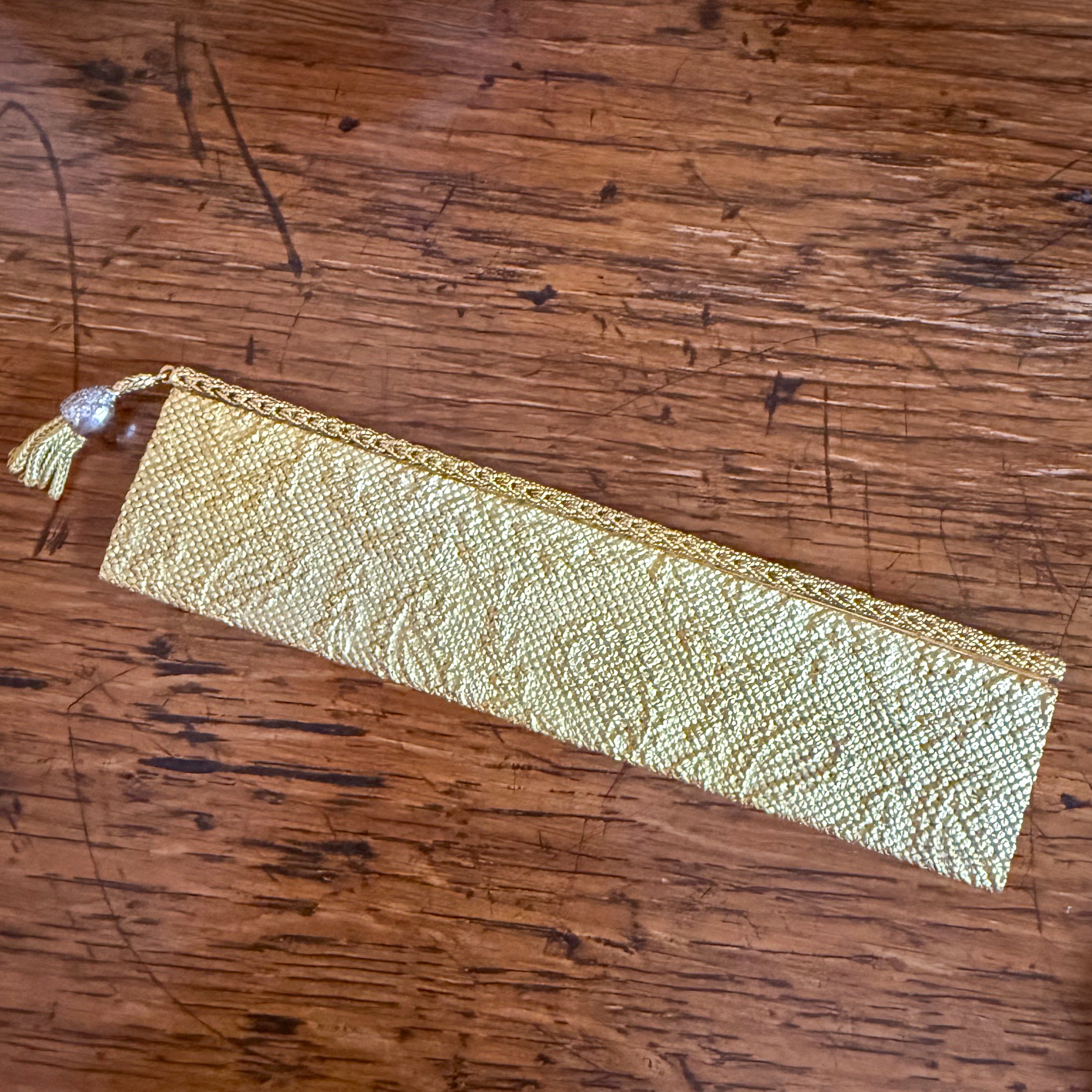 TIFFANY & CO. 18k Gold Hair Comb & Case, circa 1960