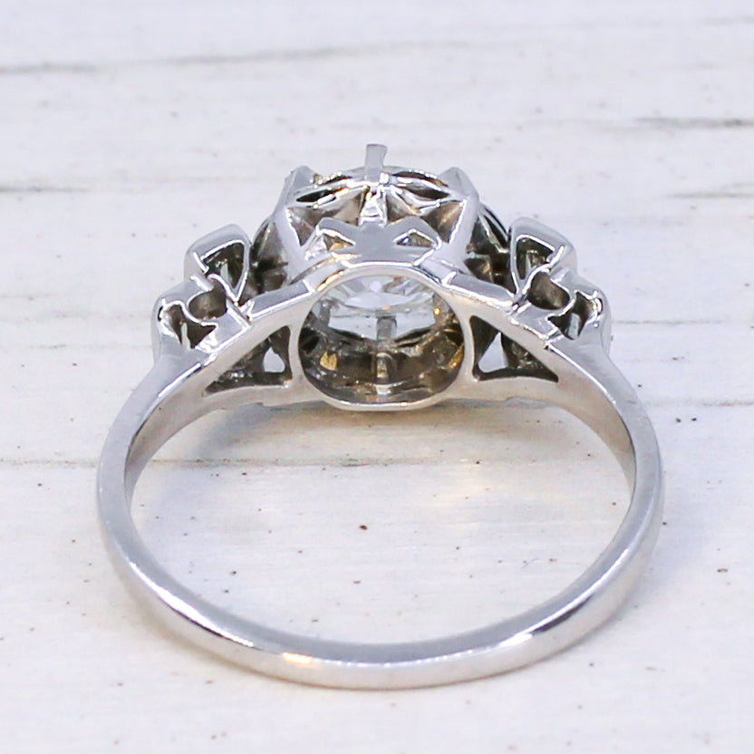 Art Deco engagement ring