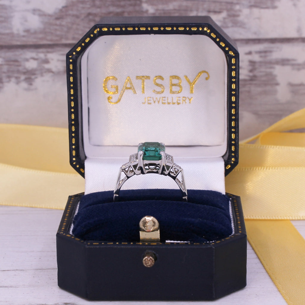vintage emerald ring