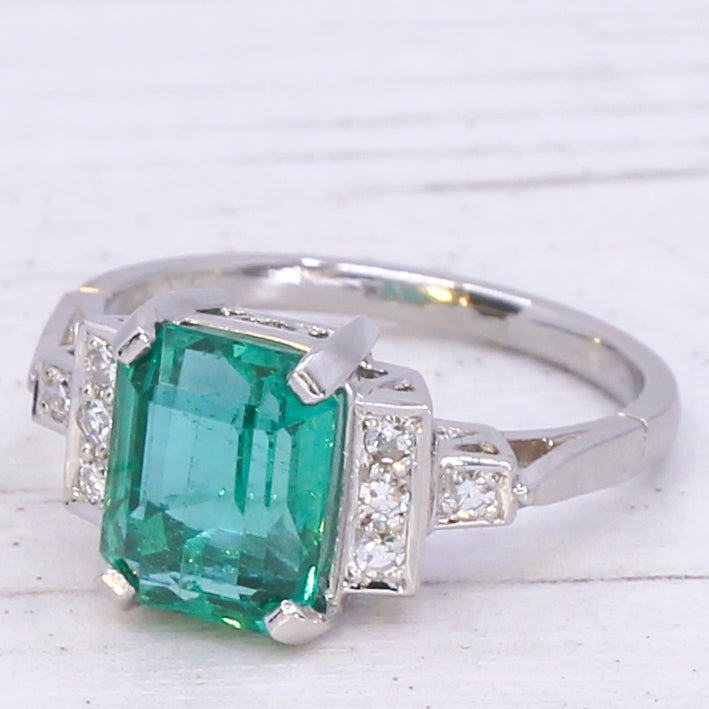 vintage emerald ring