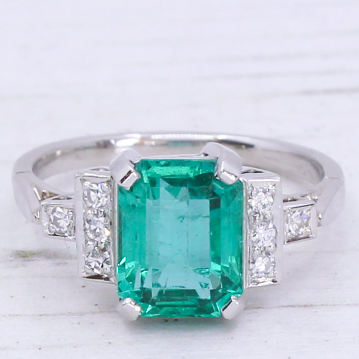 vintage emerald ring