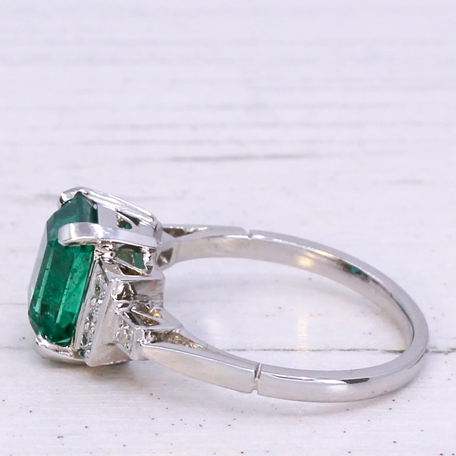 vintage emerald ring