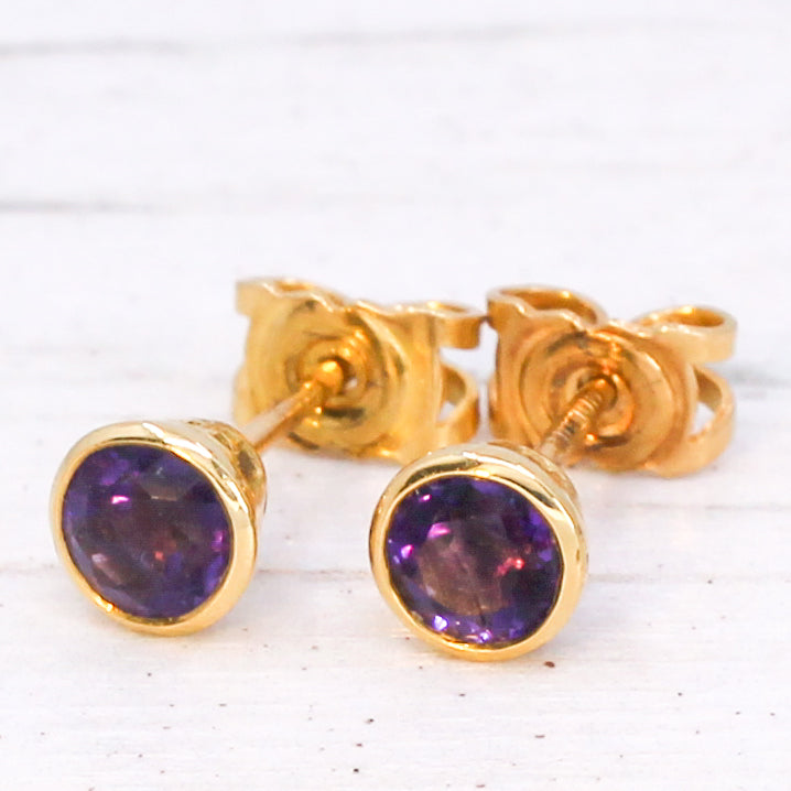 Theo Fennell amethyst earrings
