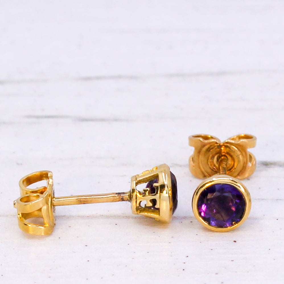 Theo Fennell amethyst earrings