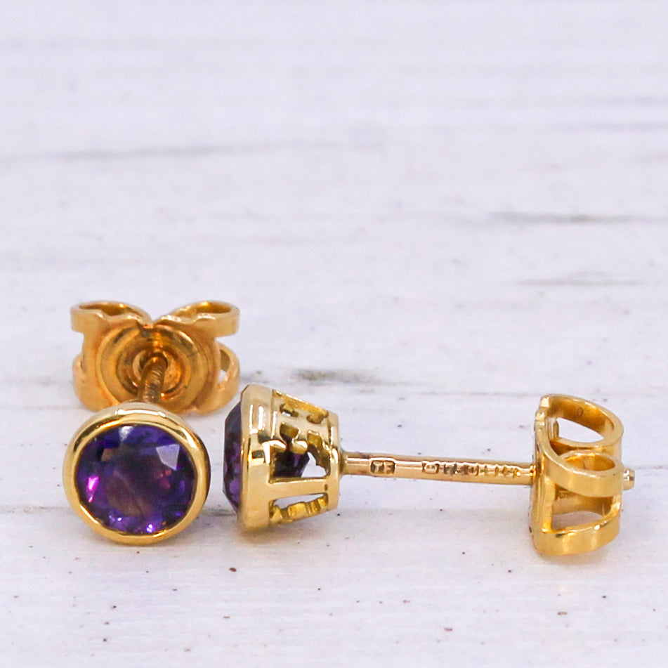 Theo Fennell amethyst earrings