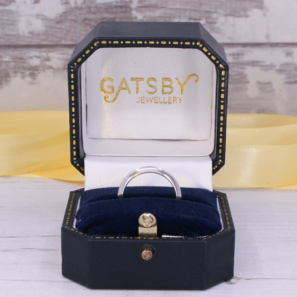 Tiffany knife edge band