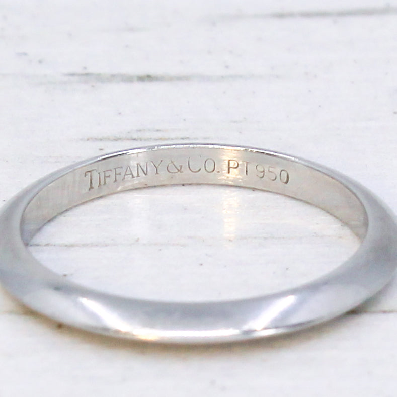 Tiffany knife edge band