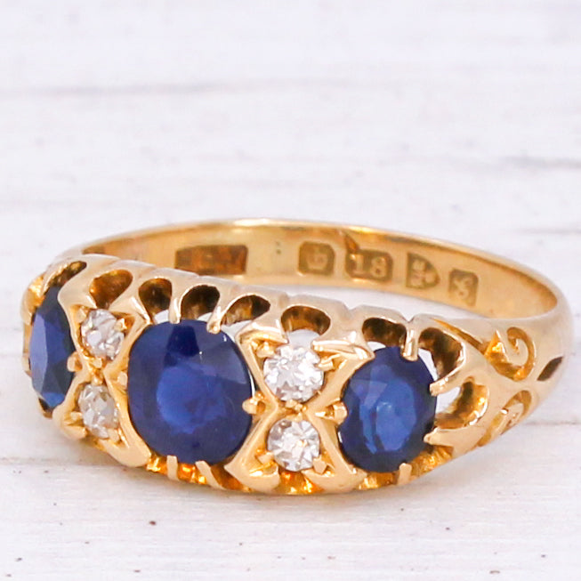 Edwardian sapphire ring