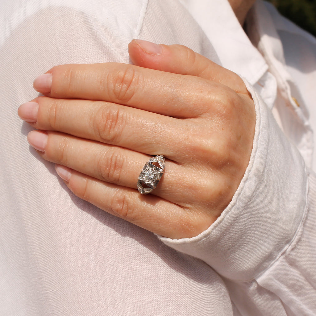 vintage engagement ring