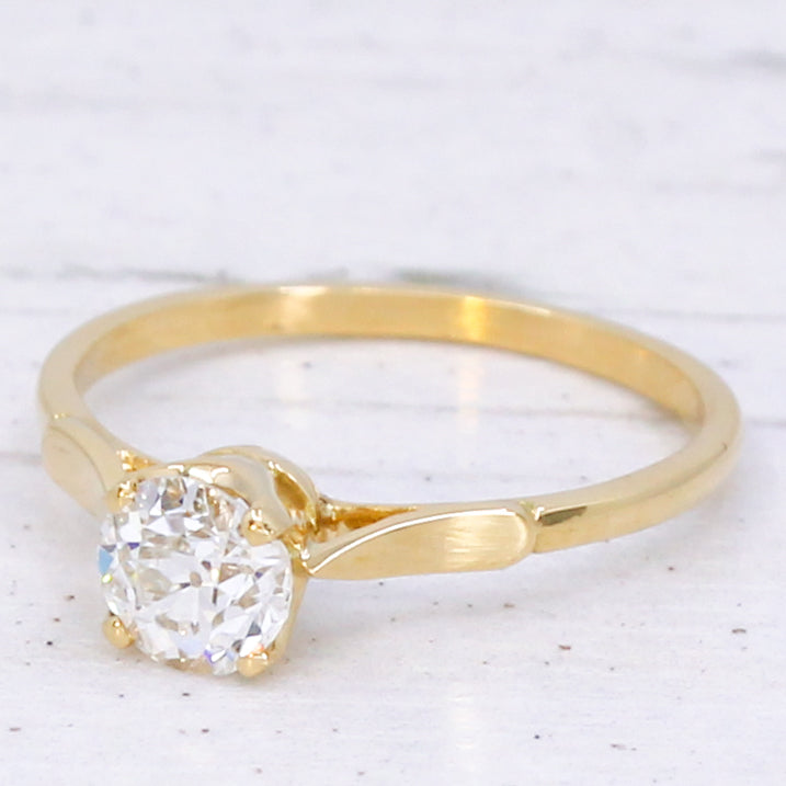 antique diamond engagement ring