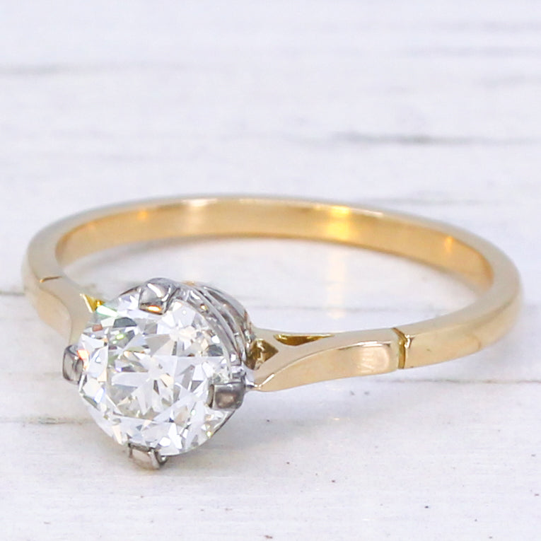 vintage diamond engagement ring