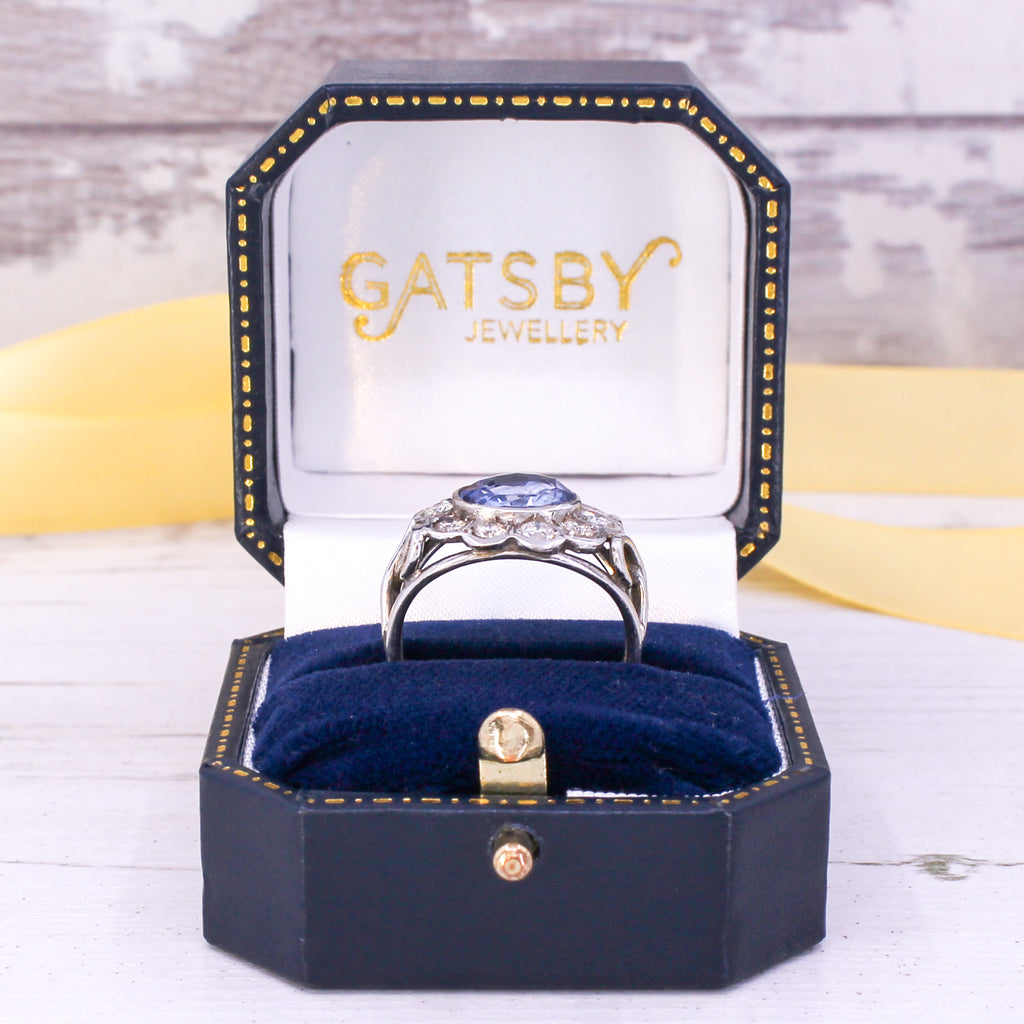 Unheated Ceylon sapphire