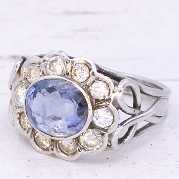 Unheated Ceylon sapphire